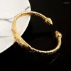 Bangle Gold Color Trendy Dragon Bracelet Fashion Accessories For Women Bangles Charm Jewelry