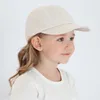 Belle Kids Trucker Ball Cap Outdoor Leisure Duck Cap Solid Color Curved Brim Sun Hat Baseball Cap 9 couleurs