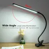 Schreibtischlampen Schreibtisch-Leselampe mit Schalter Augenschutz Tischlampe Clip-On-Licht für Bett-Lesearbeiten und Computer 2021 P230412
