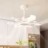 Home Decorative Led Ceiling Lamps Chandelier Fan Bedroom With Light And Control Fans Fixture