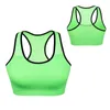 Racing Jackets Yoga Bra Breathable Sports Women High Stretch Wire Free Padded Top Seamless Fitness Vest Absorb Sweat Running