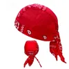 Asciugamano per fascia Hip Hop Cappello da pirata Cappello estivo da ciclismo all'aperto Cappello Fazzoletto di cotone ss0412