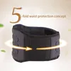 Waist Support Abdominal Massager Back Belt Fast Heating And Magnet Breathable Pad For Lumbar Relief