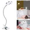 Schreibtischlampen Ansteck-Schreibtischlampe USB-Tischlampe Augenschutz LED-Tischleuchte Biegbar Flexible Leseschreibtischlampe Nail Tattoo Reading Beauty P230412