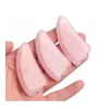 Therapy Grade Horn Rose Quartz Guasha Plate Natural Stone Gua Sha Facial Massage Tool for SPA Acupuncture BJ