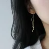 Boucles d'oreilles pendantes étoiles ondulées, pompon, mode douce pour dames, accessoires de conception Unique, cadeaux pour petite amie, sœur, bijoux tendance