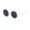 Óculos de sol Rerto Contraste Sol óculos de designer de designer Fashion redonda Protetor solar Sum verão de vasos de olho de rua Party Suns Shades Beach Travel Opyasses Eyewear BC610