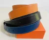 Neue Damen Designer Gürtel Luxus Herren Gürtel Mode Herren Leder Business Damen Goldschnalle Classic Casual Ceinture Orange Box