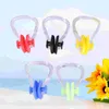 Earplugs 5 Pcs Swimming Nose Clip Outdoor Nose Clamp Swimming Nose Plugs Swimming Adults Swim Nose Clip Swimming Child 230411