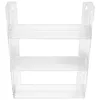 Decorative Plates Wall Mounted Rack Clear Display Case Showcase Combination Supermarket Acrylic Transparent Shelf