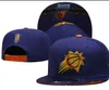 Phoenix''suns''ball Caps 2023-24 Unisexe Mode Coton Baseball Snapback Hommes Femmes Chapeau de Soleil Broderie Printemps Eté Casquette En Gros A1