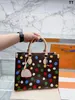 2023 Hot Women's Shopper Designer Square Handged Simbag Jungle Bag Mommy Bag Fashion French Buck Buck Teath