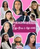 16 pacotes de faixas elásticas de cabelo para mulheres, faixas de cabelo antiderrapantes, pano macio, tiaras de suor, yoga, corrida, esportes, acessórios de cabelo