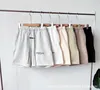 Pantalones cortos de moda para hombres y mujeres High Street Brand Multi Thread Reflective Letter Couple