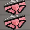 Underpants Factory Direct Supply Men's Panties Triangle Comfort Breathable Polyester Arm Summer Student Youth Sports Trend Sexy Men