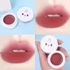 Lipgloss schattig dierlijk ingeblikte modder moisturerende lippenstift fluwelen matte mousse waterdichte duurzame gladde textuur cosmetica