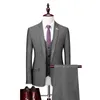 Mens Suits Blazers Blazer Vest Trousers Fashion Business Slim Casual Groomsmen Dresses Various Optional Formal 3Piece Set 033 231110