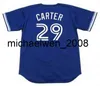 Toronto Roberto Alomar Paul Molitor Joe Carter Pat Borders John Olerud Shawn Green Devon White Shortback Baseball Jersey