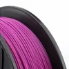 Freeshipping PLA Filament 175mm 1 kg PLA -plast för 3D -skrivare 3D -tryckmaterial Purpurfärgad färg GNLCJ