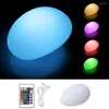 Waterproof Color Changing Stone Shape Lights USB Charge Glow Cobblestone Lamp Remote Control Garden Lawn Patio Decor Light