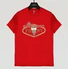 TNF100 Designer confortável camiseta de verão de manga curta branca letra dourada letra de diamante Men tshirt tee mass roupas