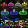 Solar Jellyfish Fiber Optic Lamp Outdoor Decoration Waterproofing Of Garden Lights Suitable For Courtyard Weddings Holiday