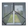 Sheer Curtains Multi Size Window Mesh med dragkedjeshäftande svart myggskärmnät för Windows kan anpassas gratis 230412
