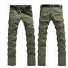 Calça de calça masculina Calça de carga bruta de masculino Silm masculino Armador militar Macars calças Tactical Troups Casual Vestrando roupas de verão 230412