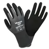 Five Fingers Gloves Wonder Grip gloves black reflective vest Flexible Work Nitrile Glove Nylon Personal Protective Equipment WG500 501 502 for gardenin