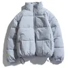 Mens Down Parkas Warm Winter Jacket Men Streetwear Fashion Parka Windbreaker Thick Stand Collar Coat For Women Drop 231110