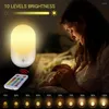 Veilleuses Lumière LED utile US Plug RGB Lampe de table Faible consommation d'énergie 1W Couleur Variable Polyvalent