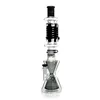 18 Zoll hohe Glycerin -Spulen -Spara -Einfrierbongs Glaswasserrohr Dab Rig Triple Helix Percolator Doppelbecherglas Bongs