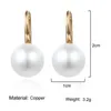 Dangle Earrings Orean Temperament Pearl Big Earings Women 2023デザイン贅沢な美しい女の子