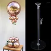 35/70 cm Decorazioni per feste di compleanno Palloncini Stand Tavola di nozze Porta palloncini Colonna Baloon Stick Globos Accessori per la decorazione della casa216O