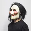 Scary Saw Masken Horrorfilm Cosplay Requisiten Erwachsene Latex Puzzle Maske Party Kostüm T200116323O
