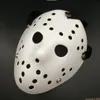 Halloween White Porous Men Mask Jason Voorhees Freddy Horror Movie Hockey Scary Masks For Party Women Masquerade COS228Z