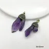 Collane con ciondolo 1 pezzo Pietra geode di quarzo naturale Druzy multi-stile con pendenti con ciondoli in cristallo strass che trovano gioielli per collana