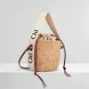 fashion shopping bags Straw Raffia Bag Womens mens fashion Genuine Leather top handle tote shoulder Handbag summer beach duffle crossbody bag purse pochette wallet