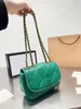 새로운 5a 매디슨 베개 숄더백 나파 가죽 금속 체인 크로스 바디 가방 패션 여성 편지 편지 핸드백 토트 고급 디자이너 가방 지갑