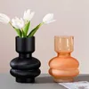 Vases en verre Vase Flower Arrangement Hydroponie Ball Verre Art Fleur Ware Home Living Room Decor Tabletop Vase Bottle P230411