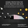 Umbrellas High Quality Automatic Umbrella Women Windproof Sunscreen UV Protection Folding Waterproof