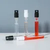 Bouteilles de parfum en verre à baïonnette en gros, flacons d'échantillon rechargeables de voyage, pompe à ressort invisible, pulvérisateur de parfum, atomiseur portable, test