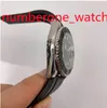 Superuhr Herren Gelbgold Neues Modell Lünette Uhren 40mm Automatische mechanische Armbanduhren Kautschukband Saphirglaswerk Herrenuhren