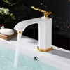 Bathroom Sink Faucets High Quality Brass Faucet Low Style Single Hole Handle Cold Water Basin Mixer Luxury Bath Tap