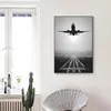 Canvas Nordic Picture Plane Take Off Canvas Målning Väggkonst HD -tryck Creative Hotel Poster Modular For Living Room Decoration