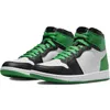 com box jumpman 1 tênis de basquete UNC Toe masculino feminino Lucky Green 1s Black Phantom treinador masculino