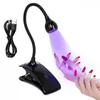 Secadores de uñas Lámpara UV amigable para las manos Profesional Portátil USB Quick Flash Cure Gel Home