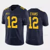 Michigan Wolverines Football Jersey College J.J. McCarthy Aidan Hutchinson Tom Brady Blake Corum Daxton Hill Chris Evans Rashan Gary Hudson Devin Bush Rozmiar S-4xl