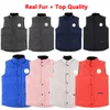 8 Colors Designer Clothes Top Quality Canada Mens Gilets White Duck Down Body Warmer Winter Coat Womens Gilets Ladys Vest Highend Body Warmers Outwear Parka XS-XXL