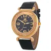 Armbanduhren Luxusmode Kleid Quarzuhr Design Damenuhren Marke Damen Armbanduhr Uhr Montre Femme